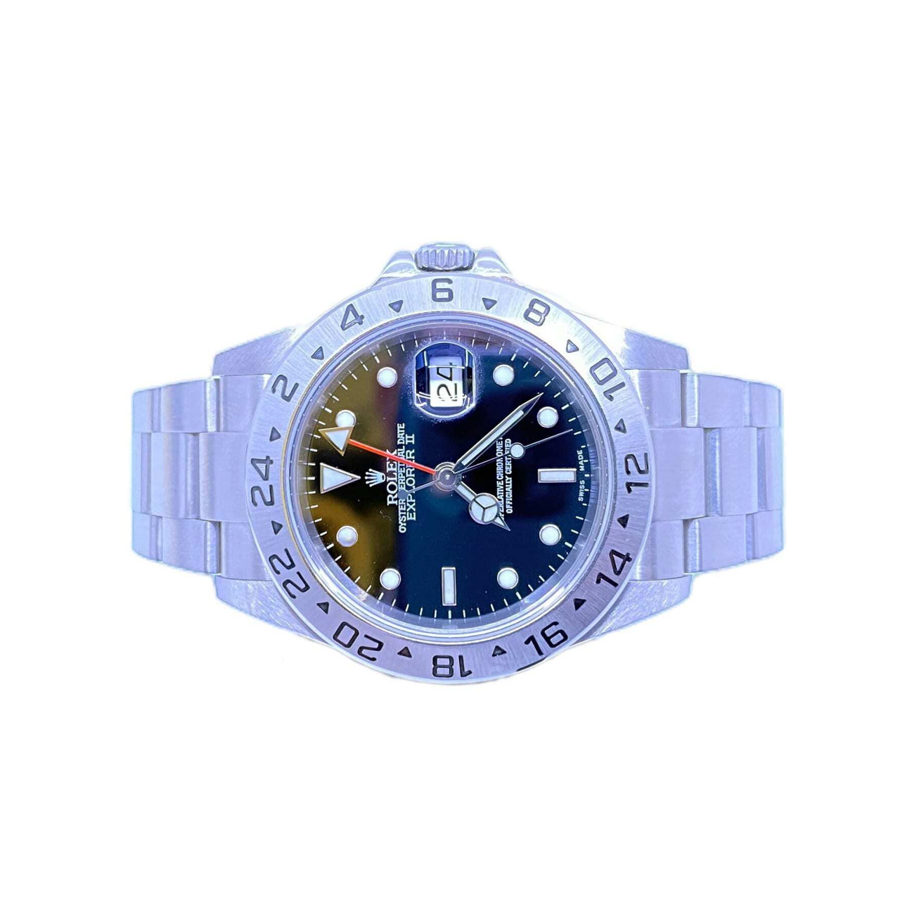 Rolex Explorer II 40mm Black Dial Oyster Bracelet 16570