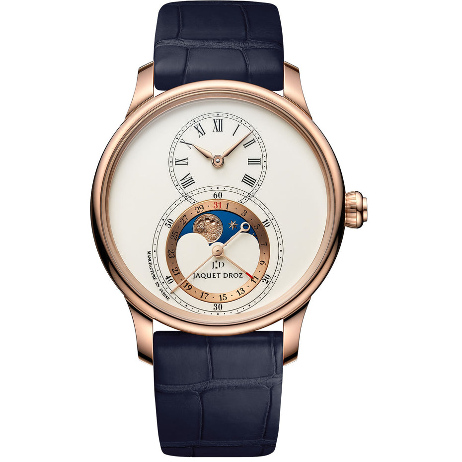 Jaquet Droz Grande Seconde Moon Ivory Enamel