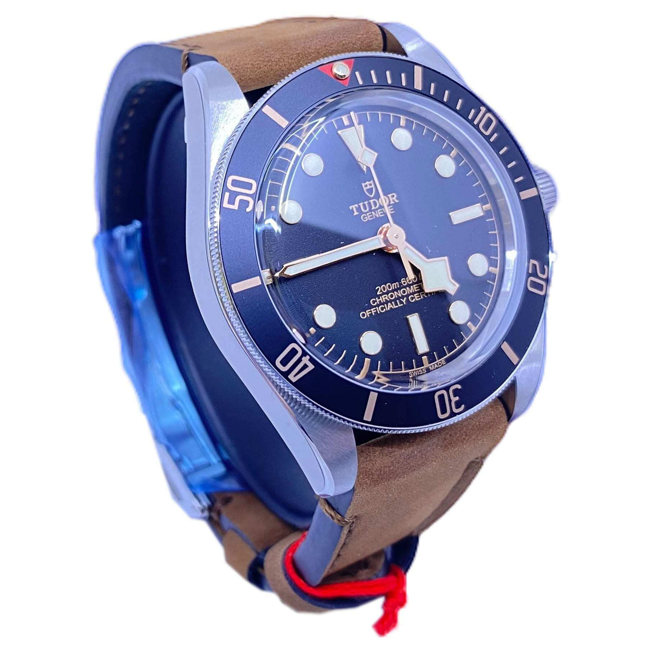 Tudor Black Bay 58 on Brown Leather Strap 79030N