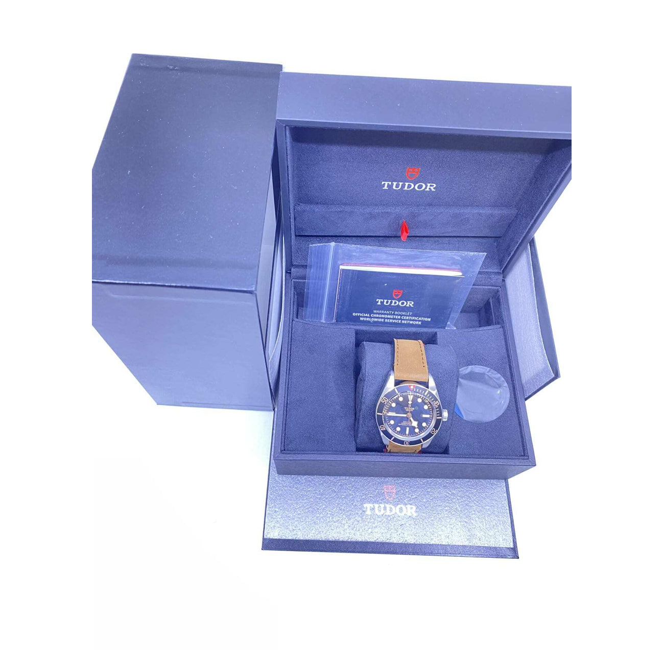Tudor Black Bay 58 on Brown Leather Strap 79030N