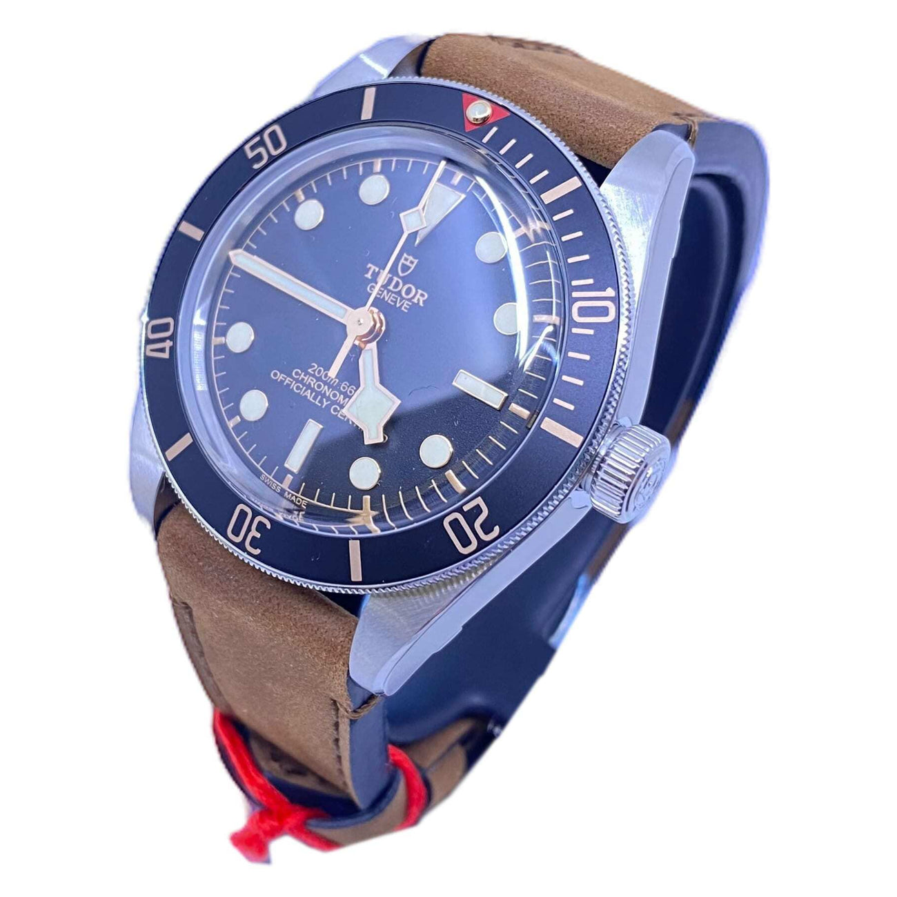 Tudor Black Bay 58 on Brown Leather Strap 79030N