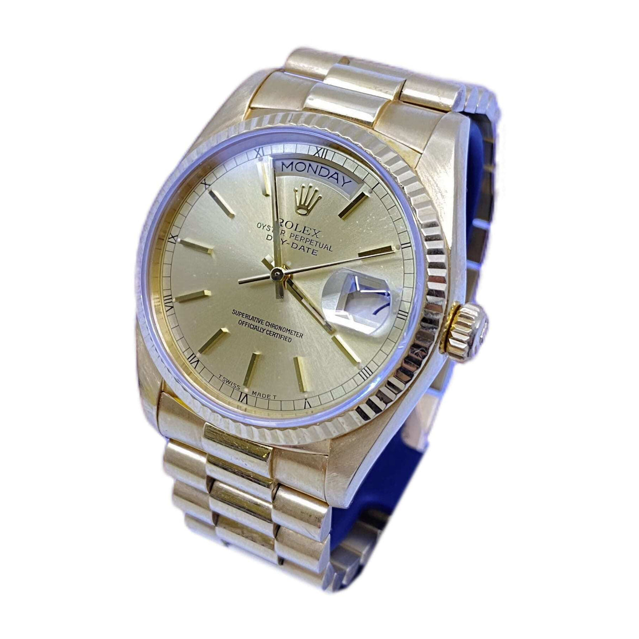 Rolex 18K Yellow Gold Day Date President 18038