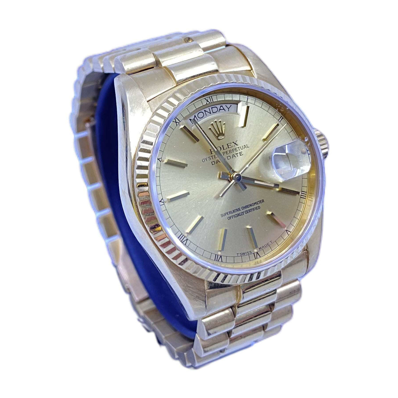 Rolex 18K Yellow Gold Day Date President 18038
