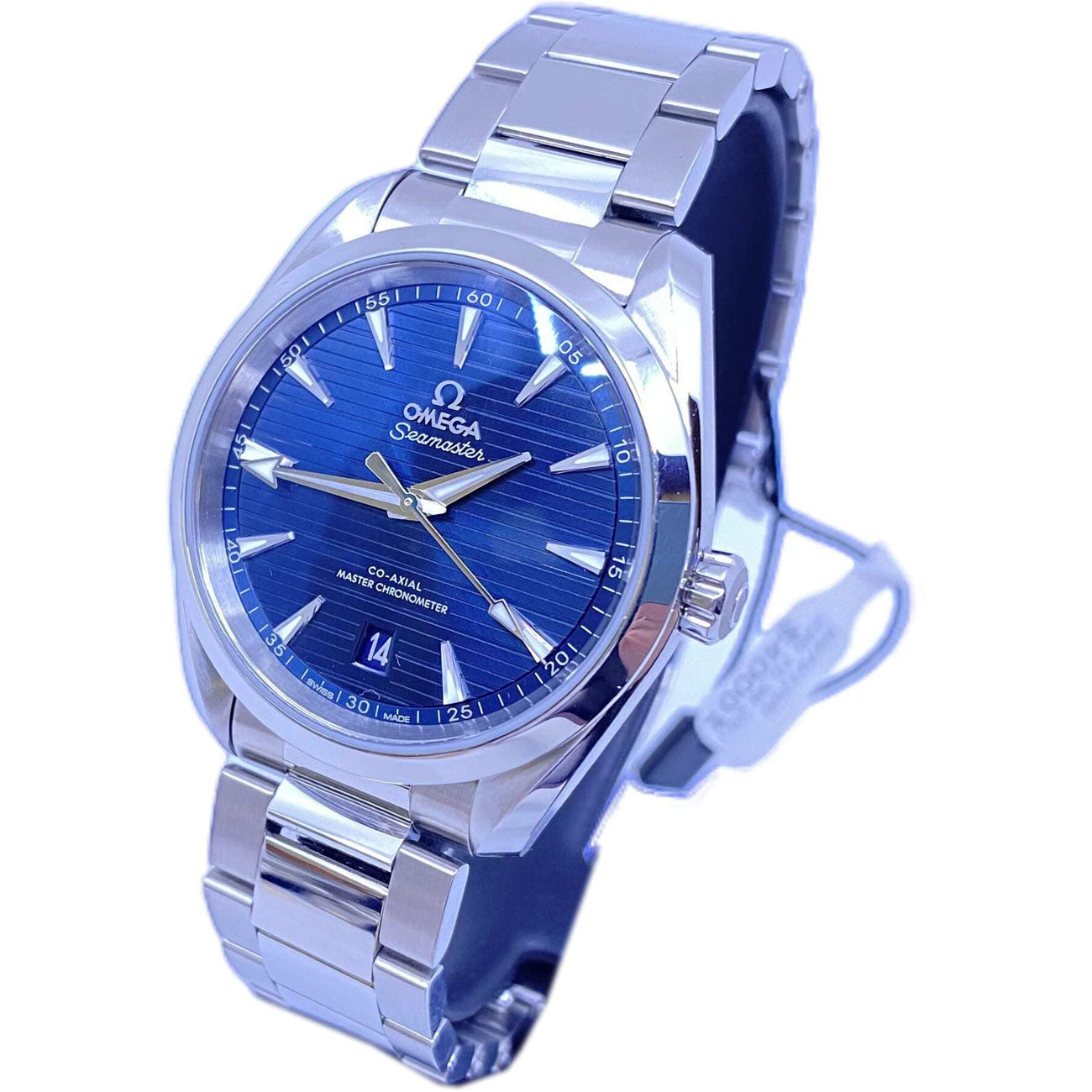 Omega Seamaster Aqua Terra 150M Co-Axial Master Chronometer Blue Dial 220.10.38.20.03.001