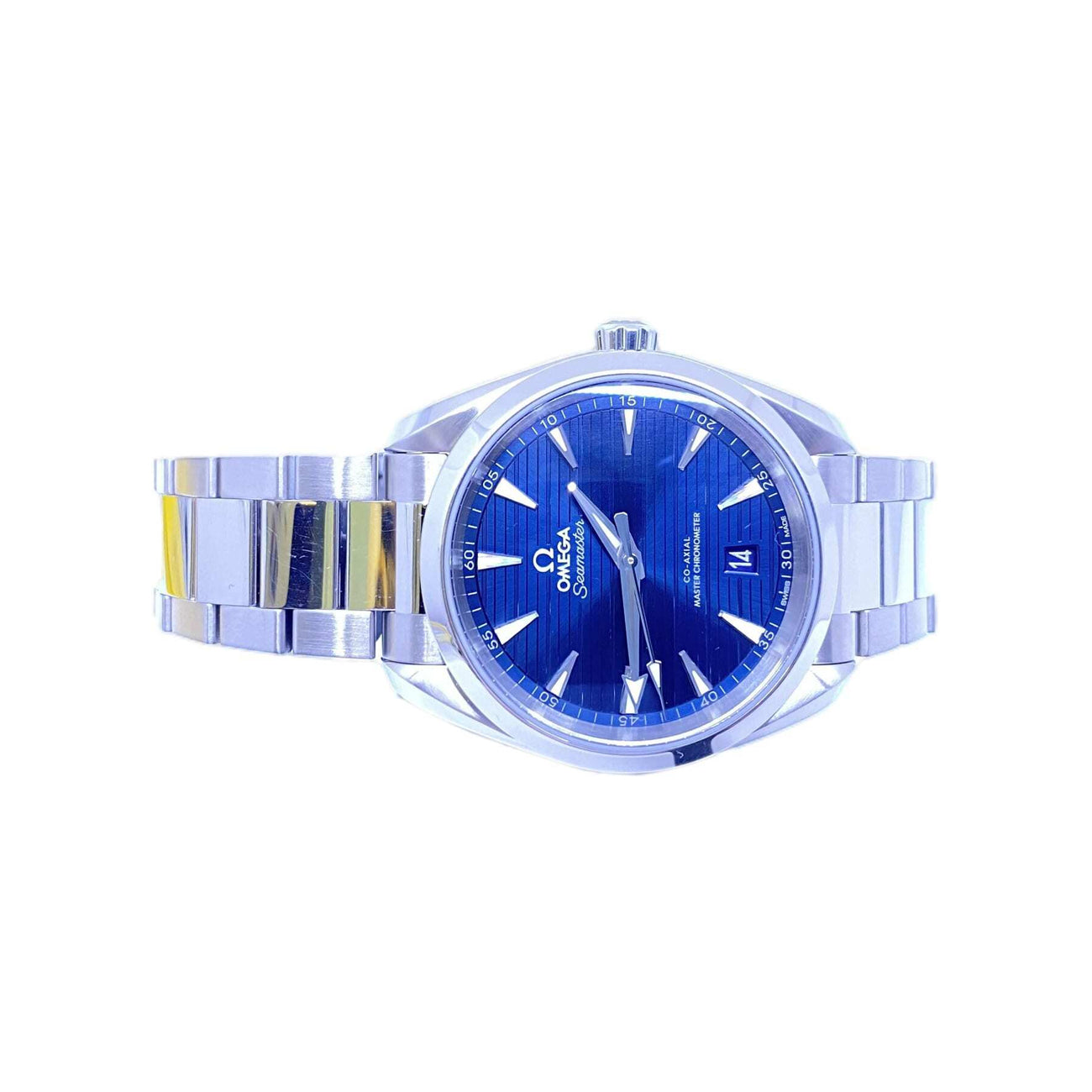 Omega Seamaster Aqua Terra 150M Co-Axial Master Chronometer Blue Dial 220.10.38.20.03.001