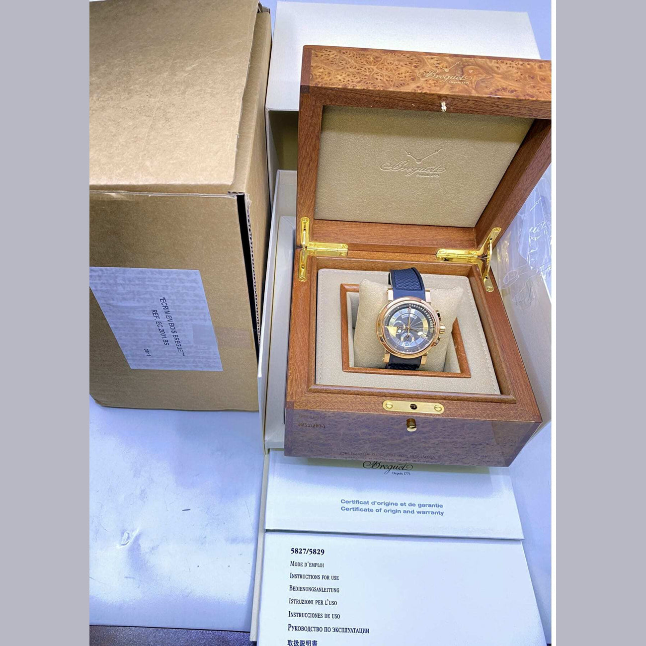 Breguet Marine Chronograph Rose Gold 5827BR/Z2/5ZU