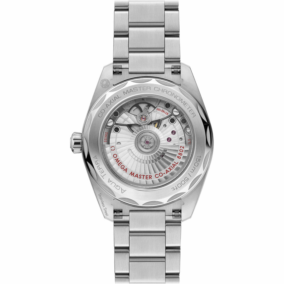 Omega Aqua Terra 150M Small Seconds Green Dial 38mm on Bracelet