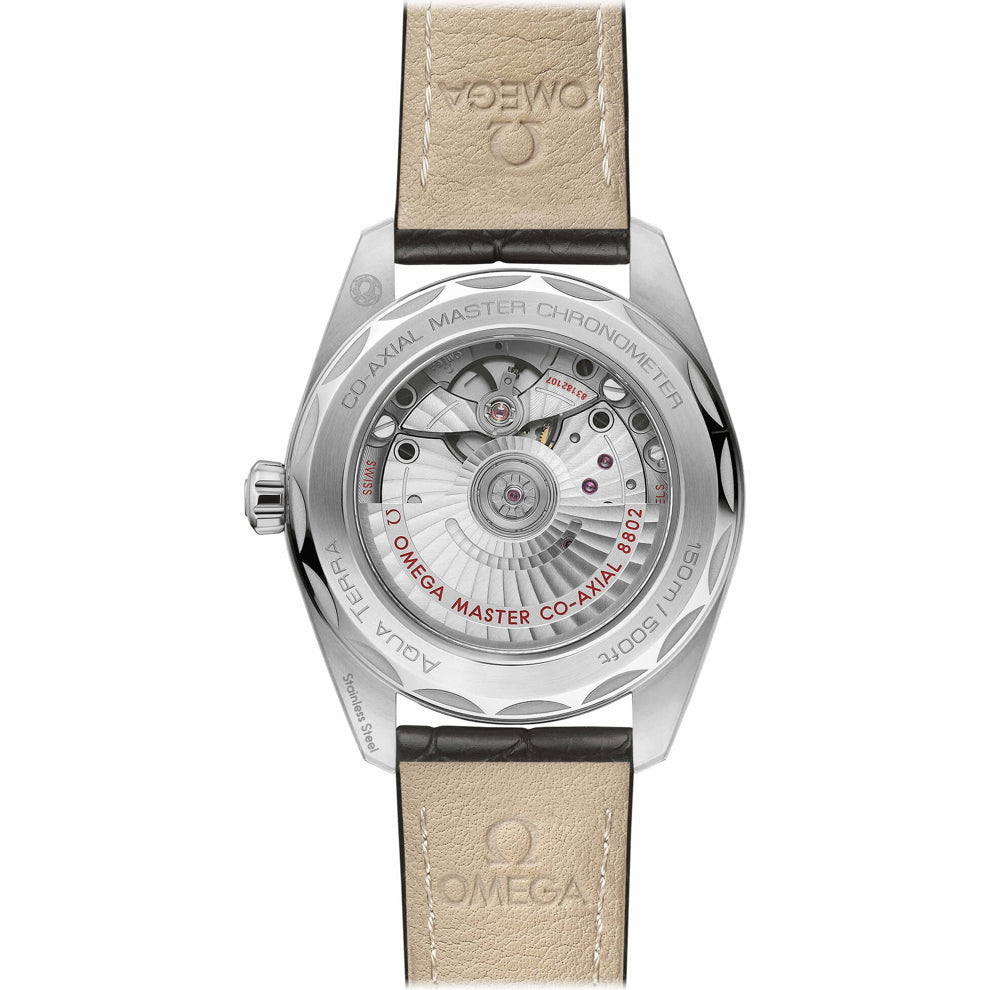 Omega Aqua Terra 150M Small Seconds Green Dial 38mm on Strap