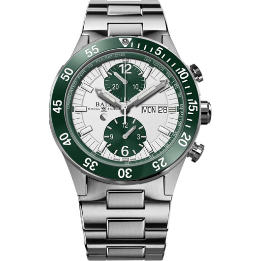 Ball Roadmaster Rescue Chronograph Green 41mm DC3030C-S2-WH