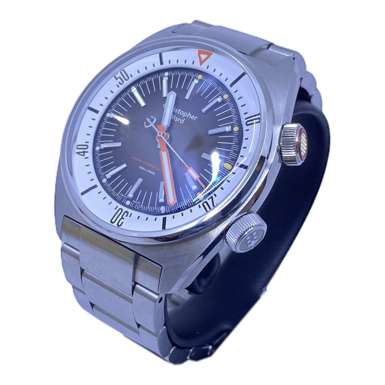 Christopher Ward C65 Super Compressor Black Sand S65-41ASC1-S0WK0