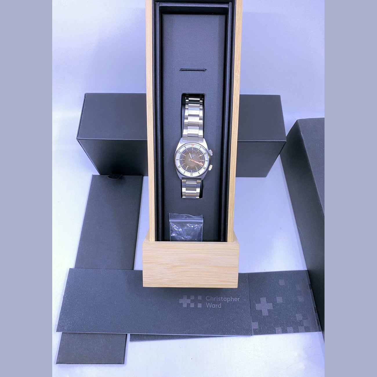 Christopher Ward C65 Super Compressor Black Sand S65-41ASC1-S0WK0