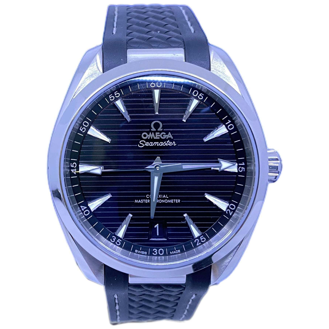 Omega Seamaster Aqua Terra 150M Co-Axial Master Chronometer 41mm on Strap 220.10.41.21.01.001