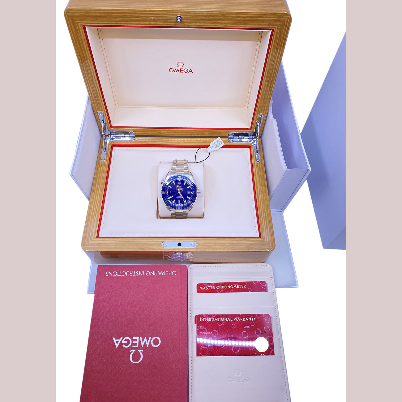 Omega Seamaster Planet Ocean 600M Blue 215.30.44.21.03.001