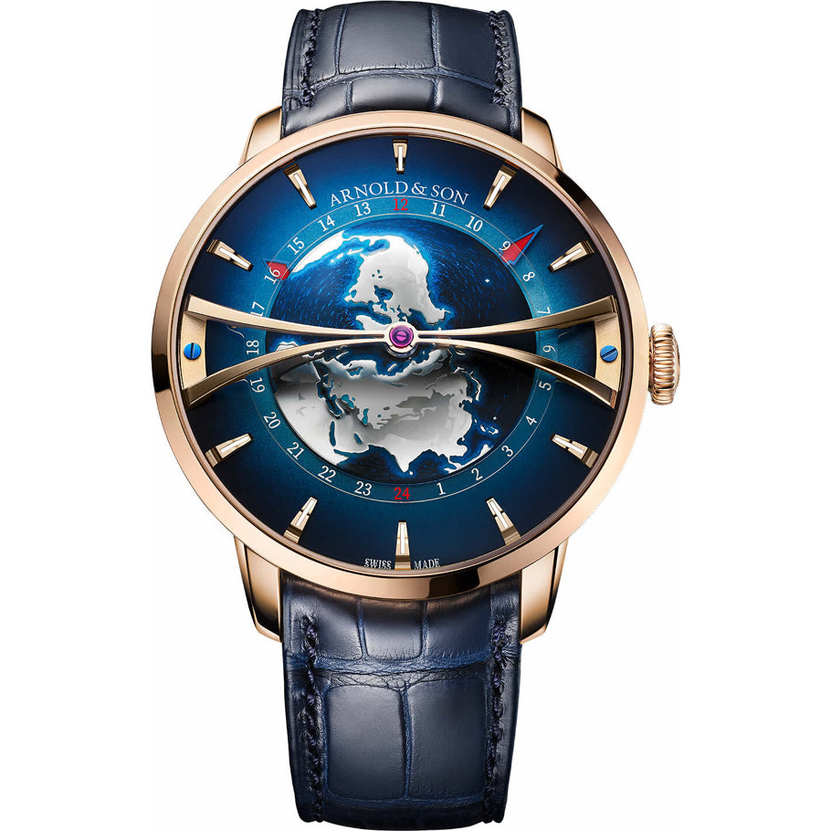 Arnold & Son Globetrotter Gold