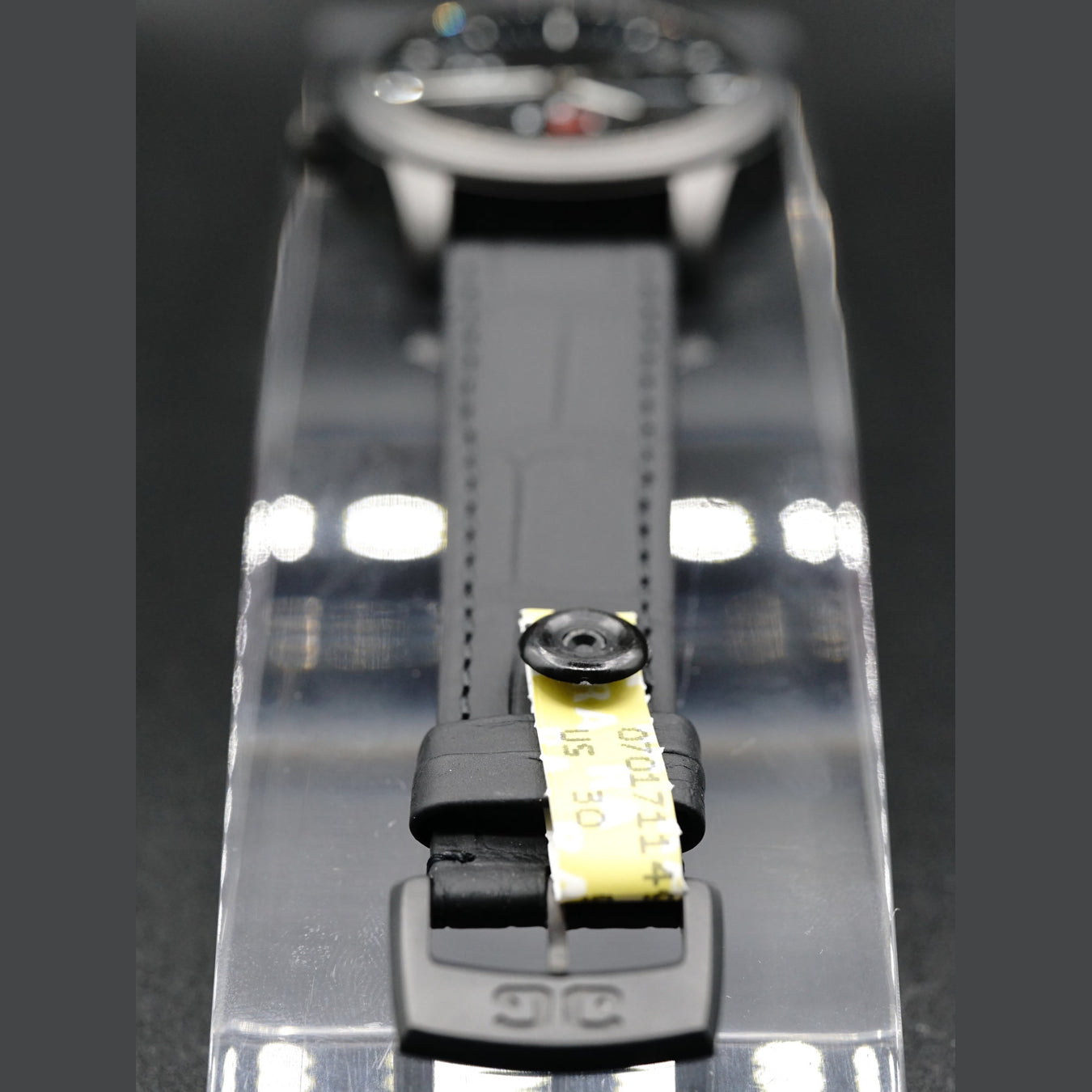 Glashutte Senator Perpetual Calendar 42mm Automatic in Black Ceramic Black Dial 100-07-06-06-04