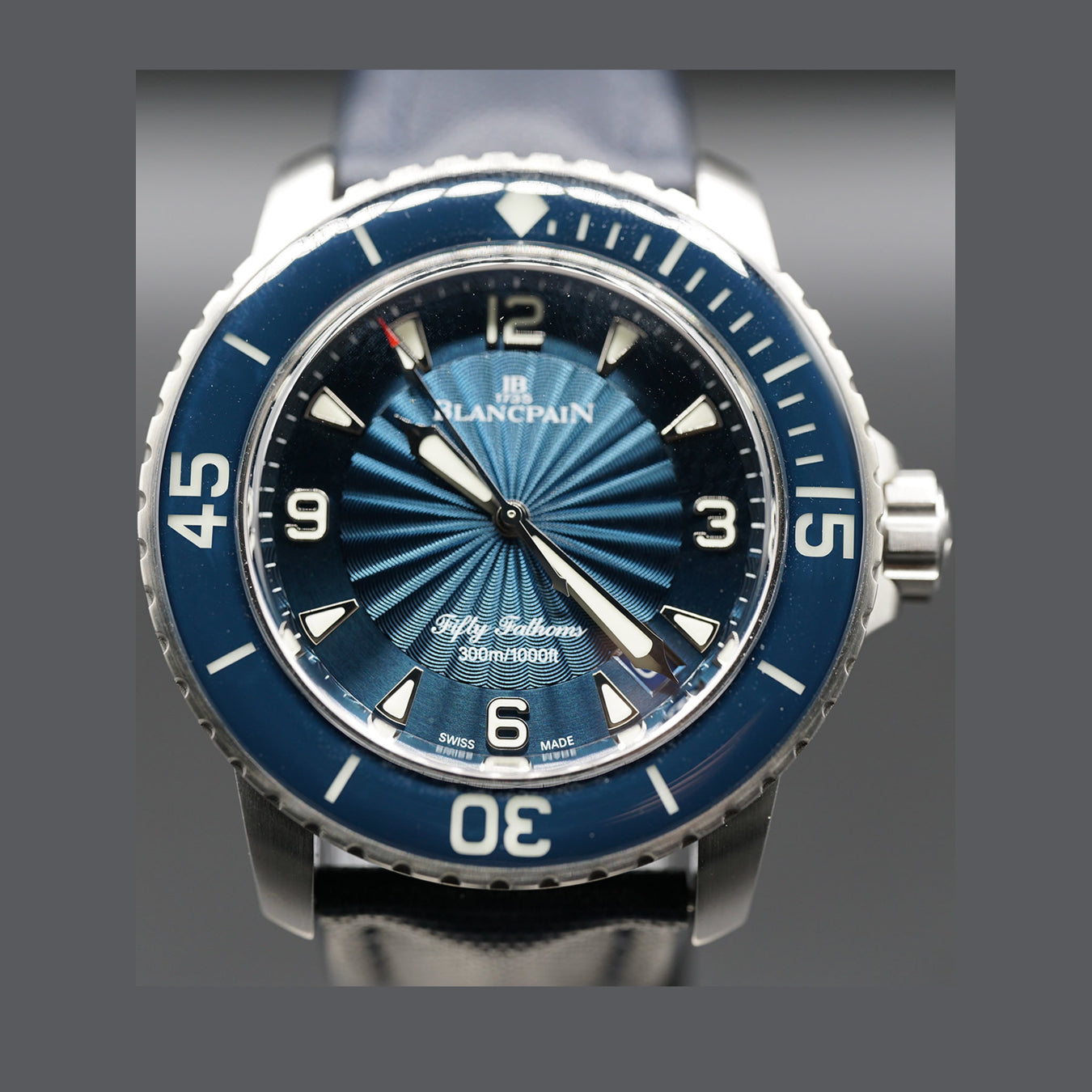 Rare Blancpain Fifty Fathoms 5015-1140-52B Rare