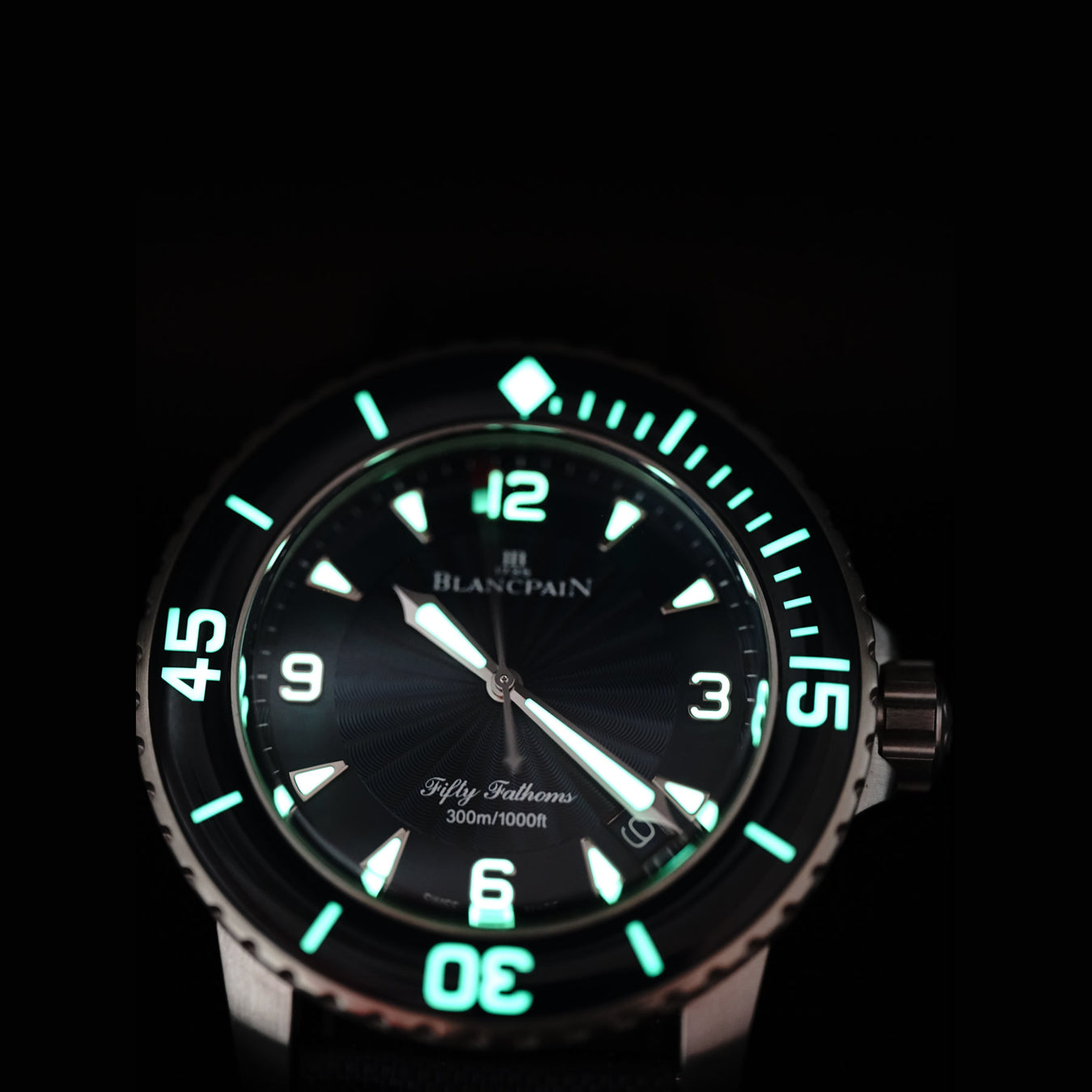 Rare Blancpain Fifty Fathoms 5015-1140-52B Rare