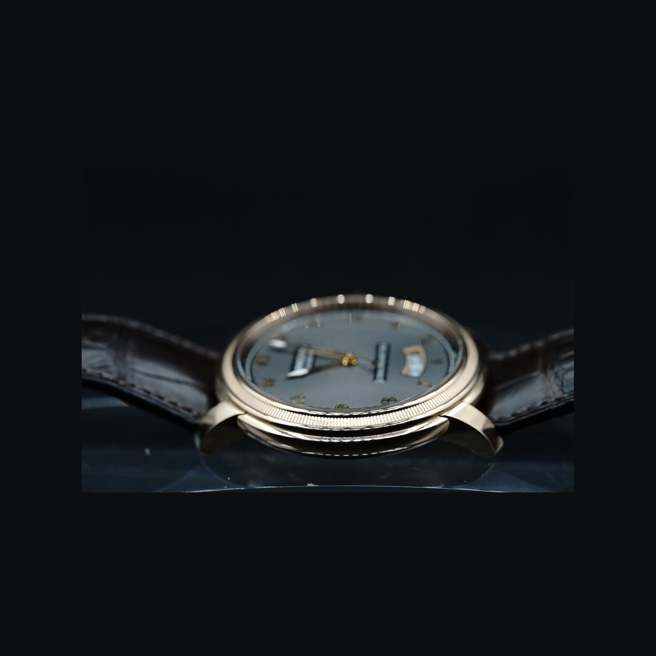 Parmigiani Fleurier Toric Chronometre Slate Guilloche Dial Limited Edition