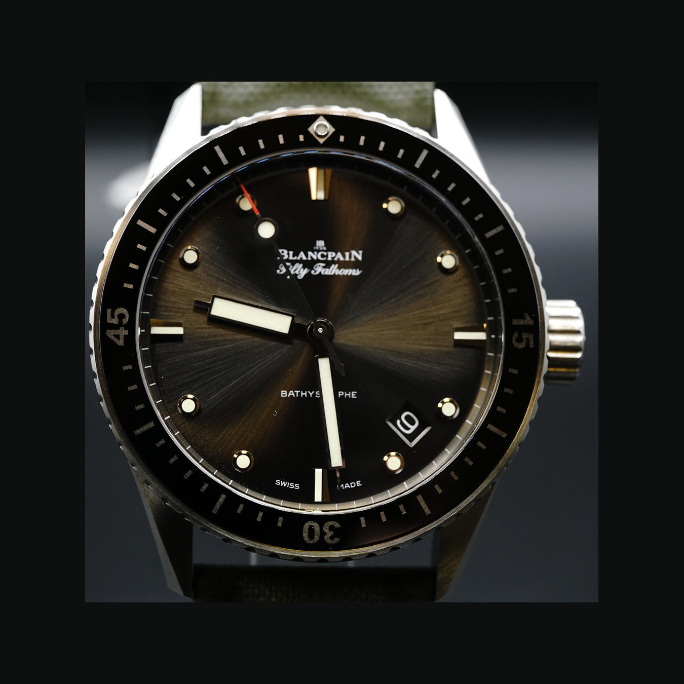 Blancpain Fifty Fathoms Bathyscaphe 43mm Steel 5000-1110-B52A