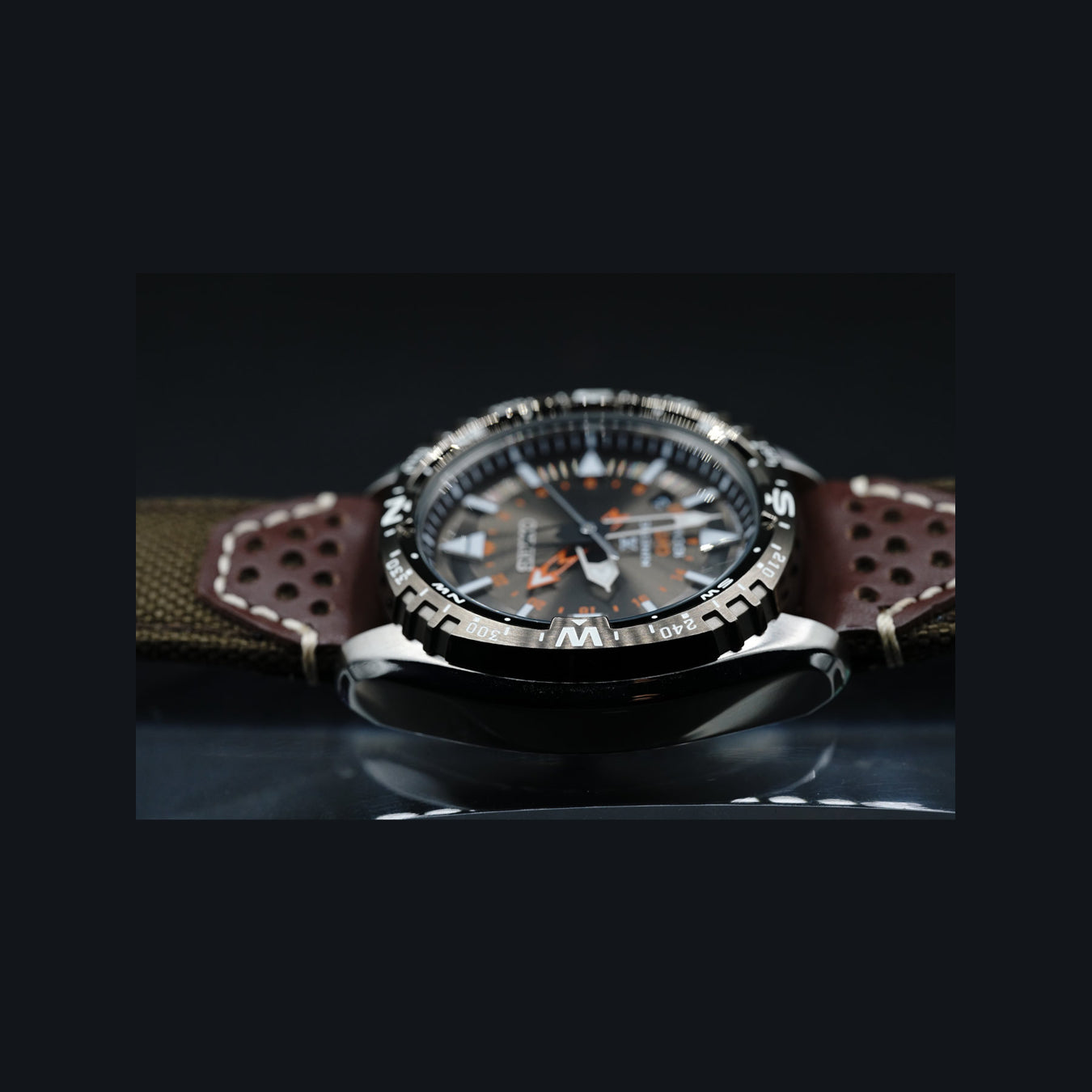 Seiko Prospex Land Kinetic GMT 100m Men's Watch SUN061P1