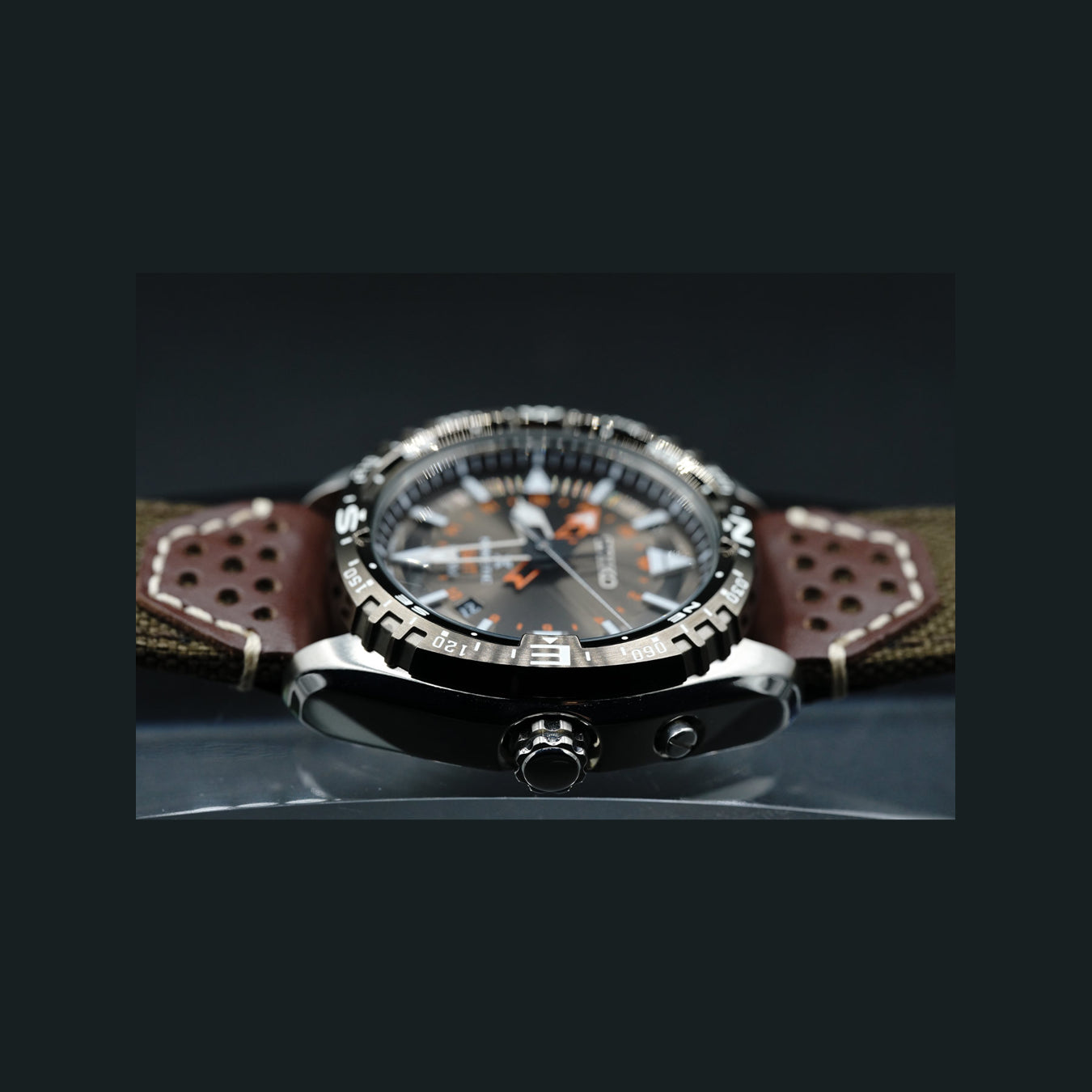 Seiko Prospex Land Kinetic GMT 100m Men's Watch SUN061P1
