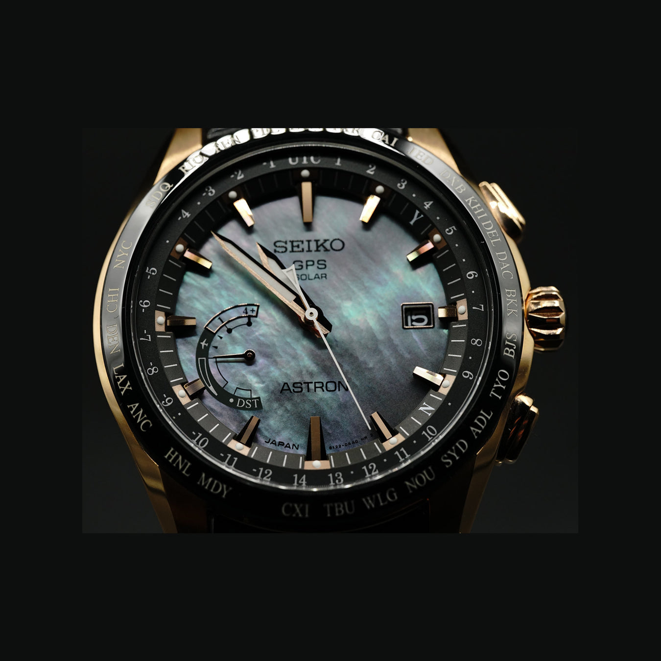 Seiko Astron Novak Djokovic GPS Solar SSE105J1