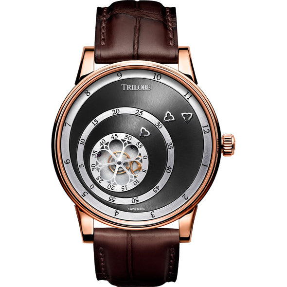 Trilobe Les Matinaux Rose Gold Sunray Grey 40.5mm