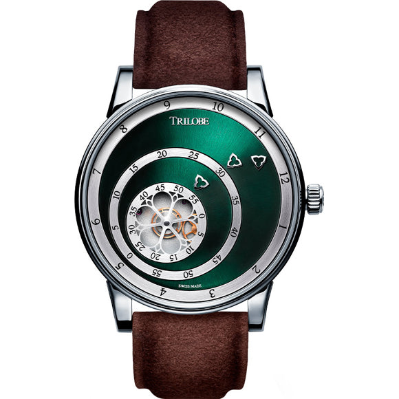 Trilobe Les Matinaux Sunray Green Steel 40.5mm