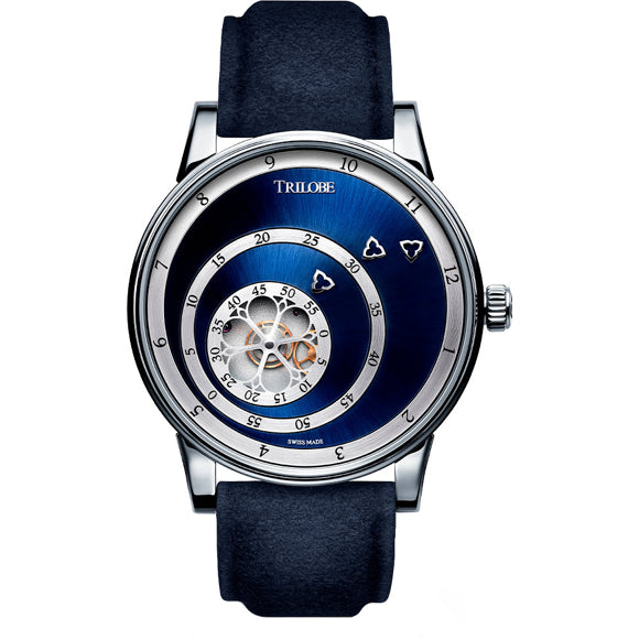 Trilobe Les Matinaux Sunray Blue Steel 38.5mm