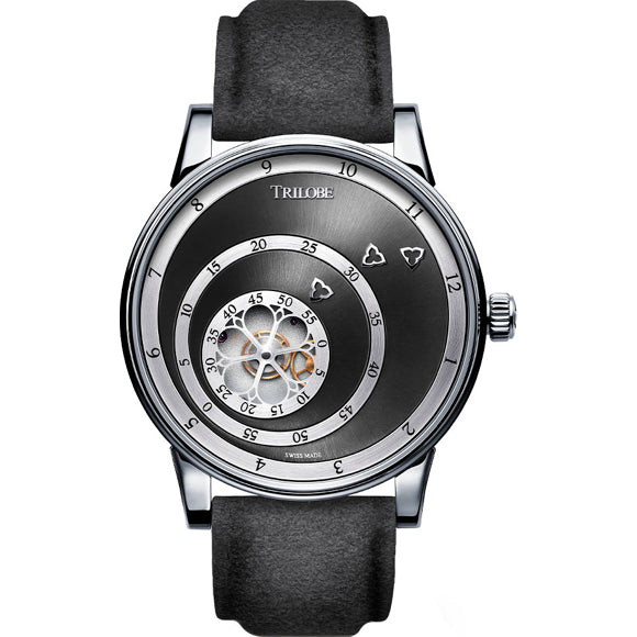 Trilobe Les Matinaux Sunray Grey Steel 38.5mm