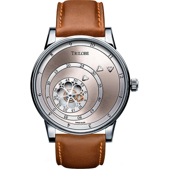 Trilobe Les Matinaux Sunray Silver Steel 40.5mm