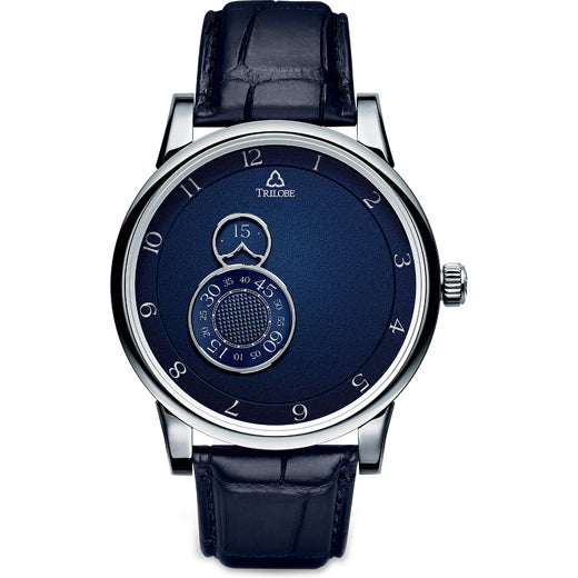 Trilobe Nuit Fantastique Grained Blue Titanium 40.5mm