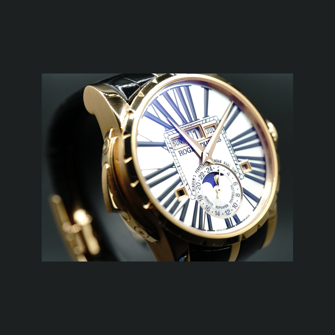 Roger Dubuis Excalibur Minute Repeater Flying Tourbillon Perpetual Calendar