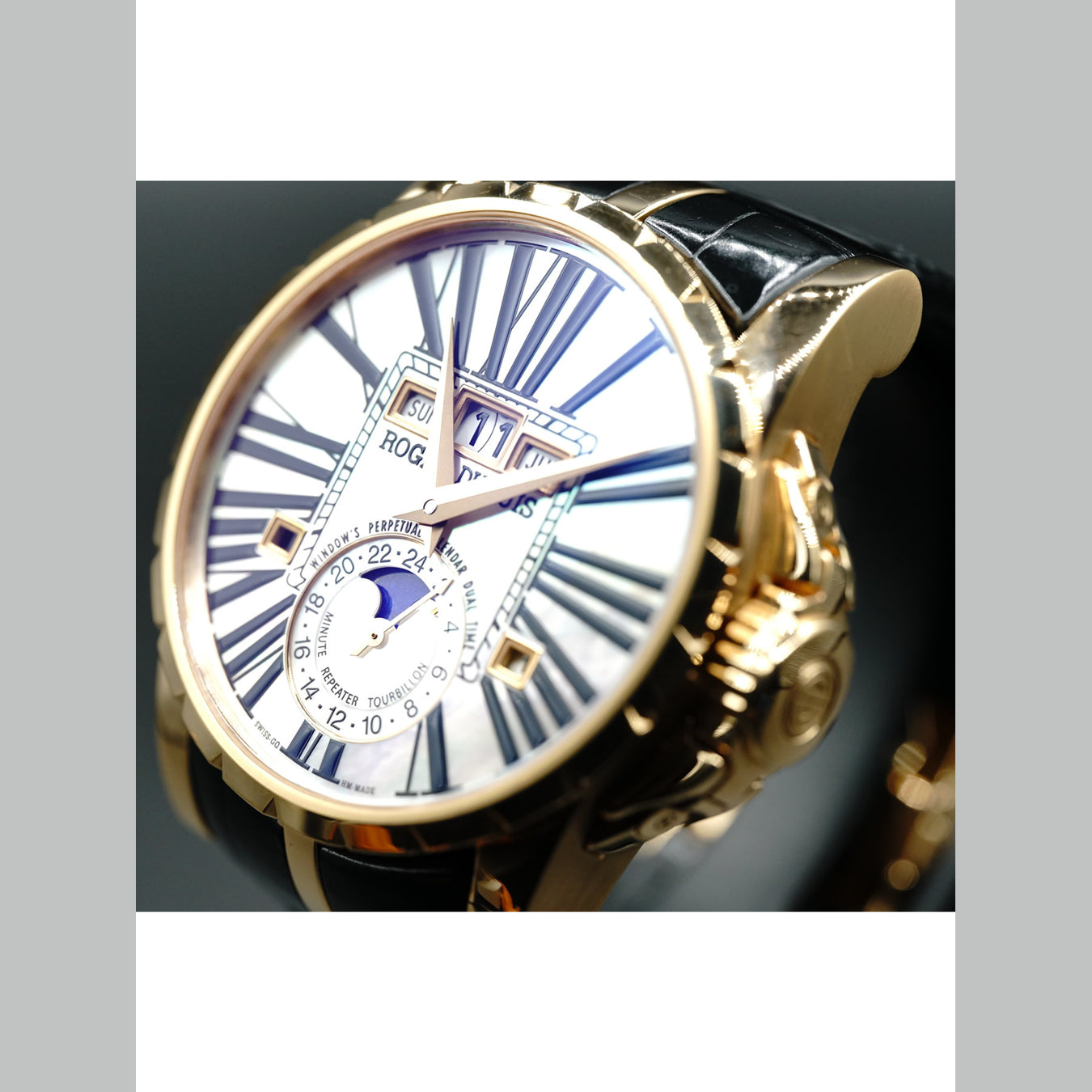 Roger Dubuis Excalibur Minute Repeater Flying Tourbillon Perpetual Calendar