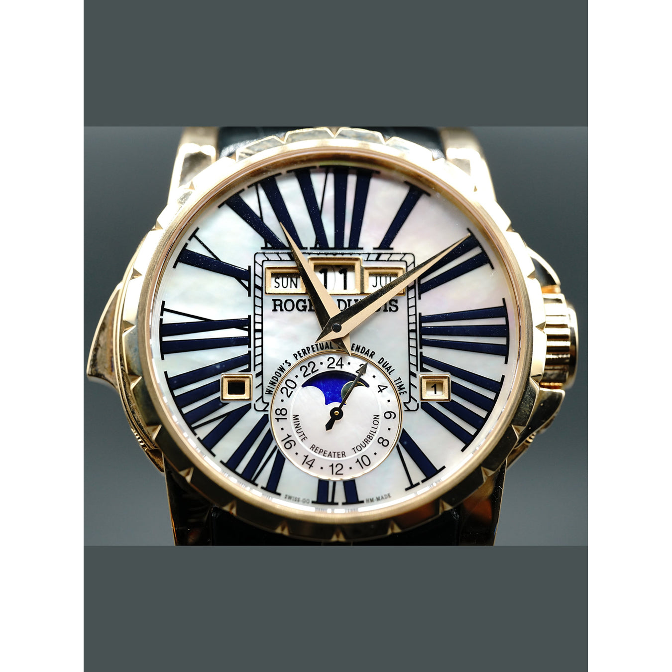 Roger Dubuis Excalibur Minute Repeater Flying Tourbillon Perpetual Calendar