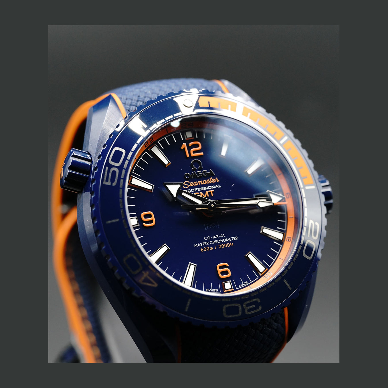 Omega Seamaster Planet Ocean 600M GMT Big Blue 215.92.46.22.03.001