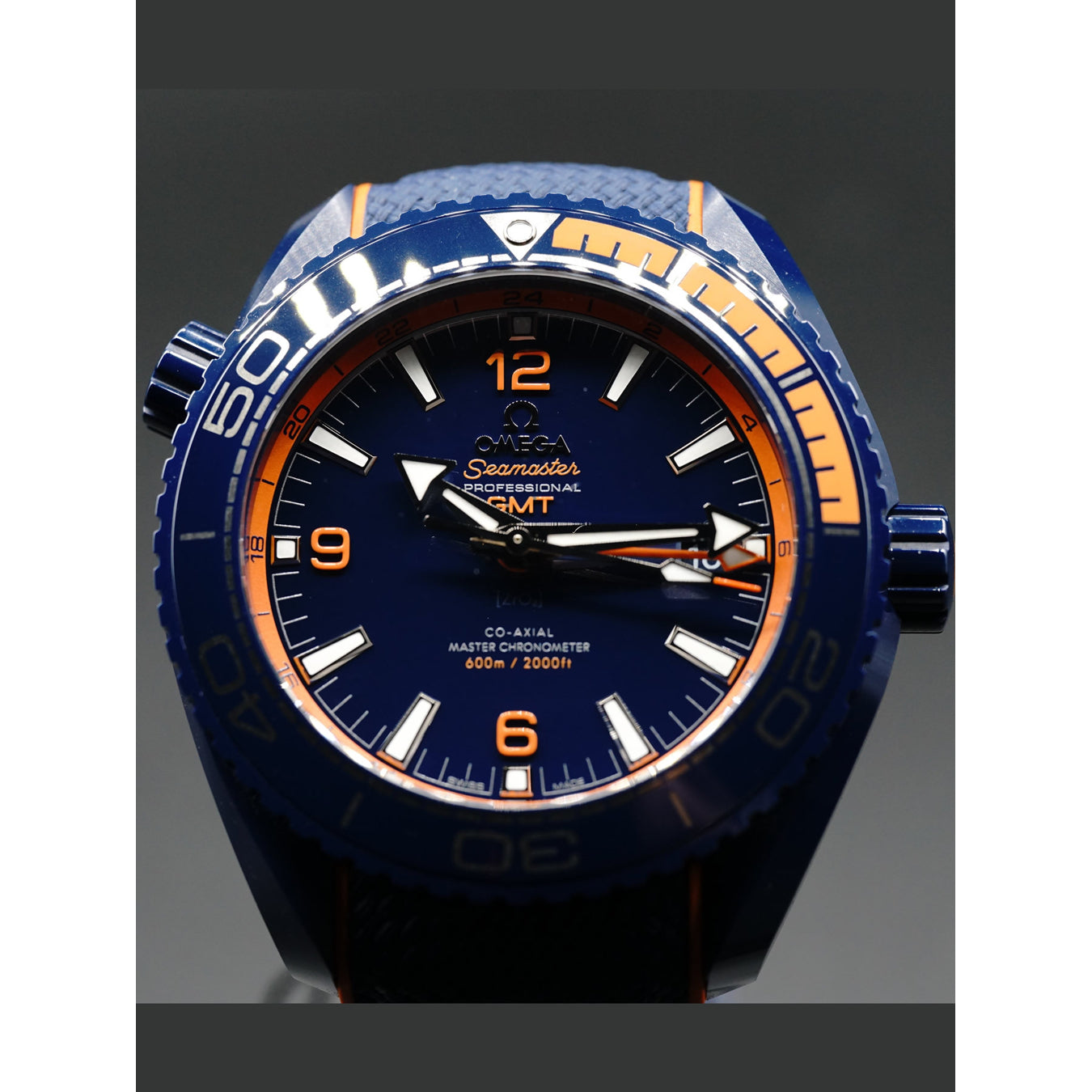 Omega Seamaster Planet Ocean 600M GMT Big Blue 215.92.46.22.03.001