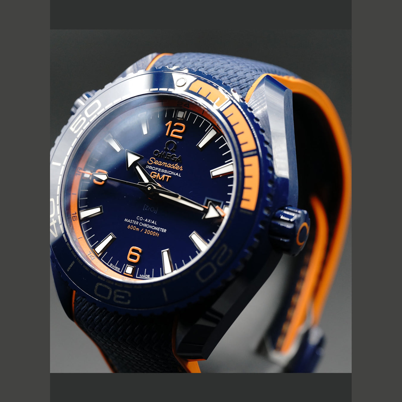 Omega Seamaster Planet Ocean 600M GMT Big Blue 215.92.46.22.03.001