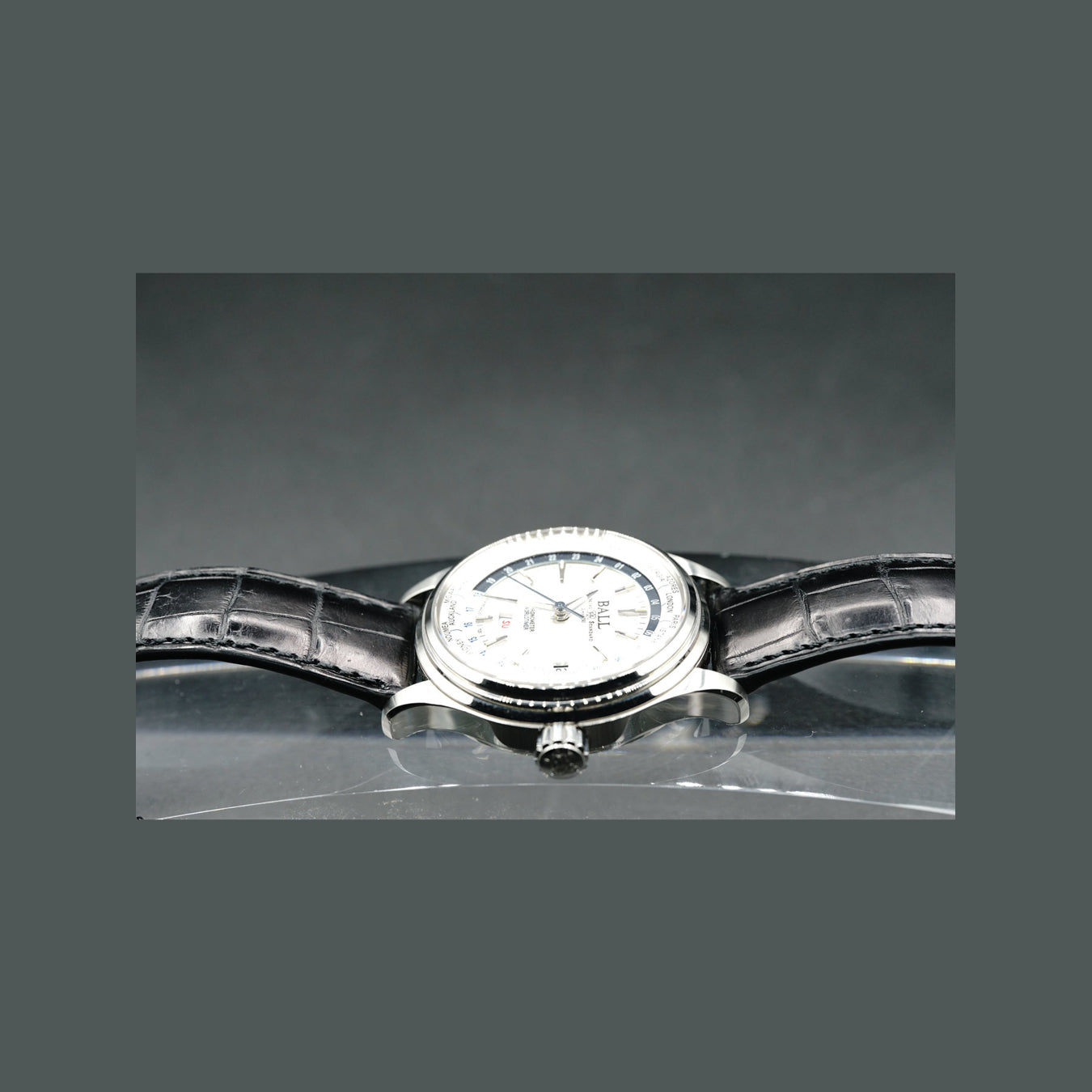 Ball Watch Trainmaster World Time GM2020D-LL1CJ-SL