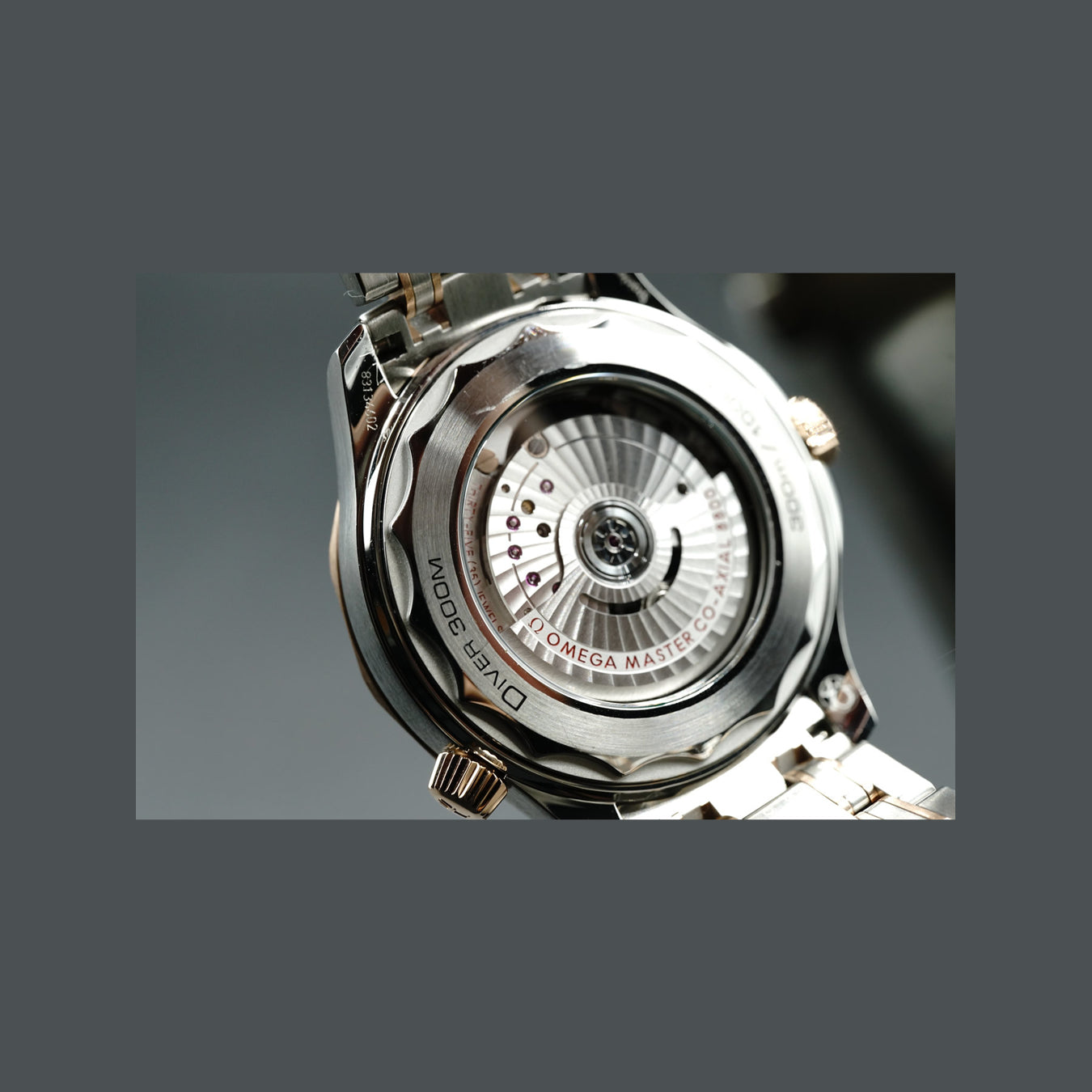 Omega Seamaster Diver 300M Co-Axial Master Chronometer Sedna Gold 210.22.42.20.01.002