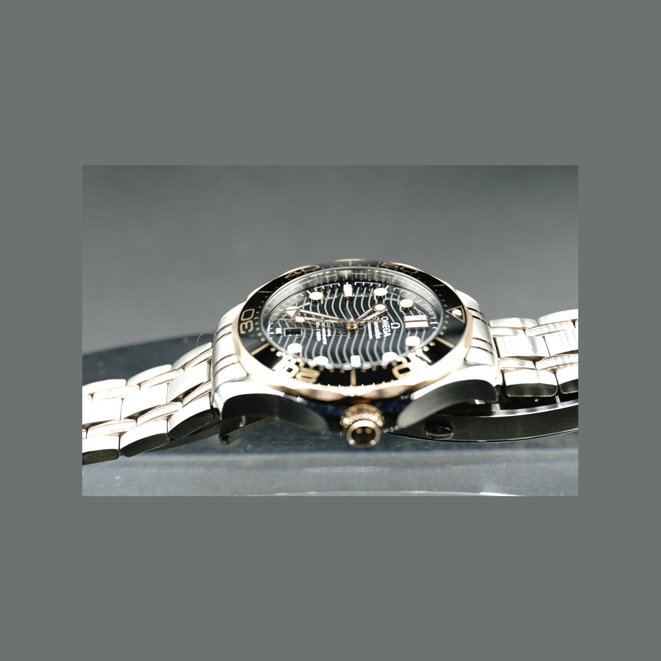 Omega Seamaster Diver 300M Co-Axial Master Chronometer Sedna Gold 210.22.42.20.01.002