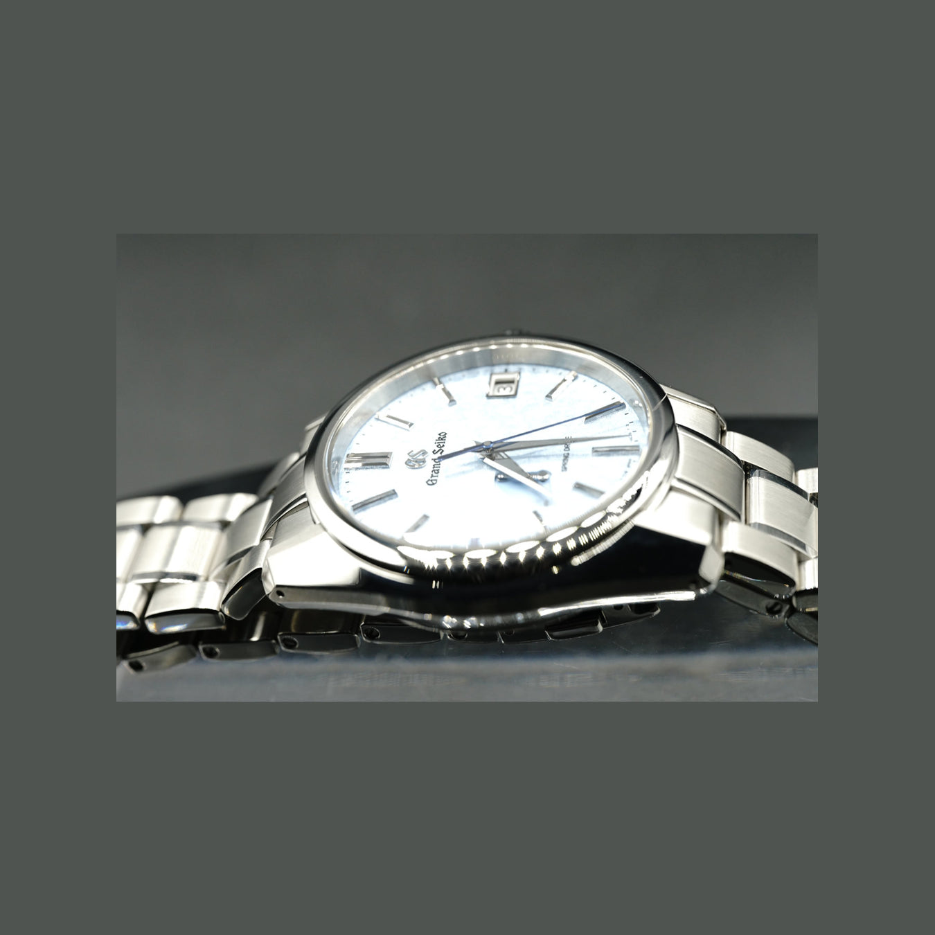 Grand Seiko Spring Drive Ice Blue Dial SBGA387