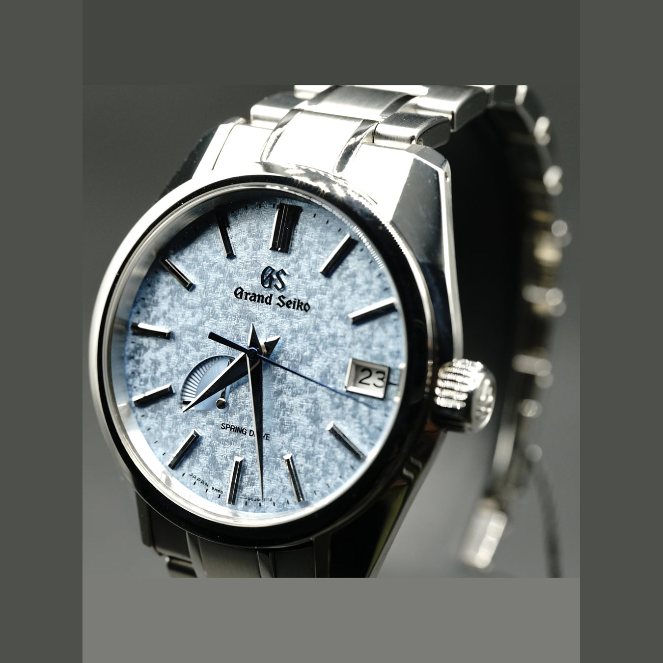 Grand Seiko Spring Drive Ice Blue Dial SBGA387