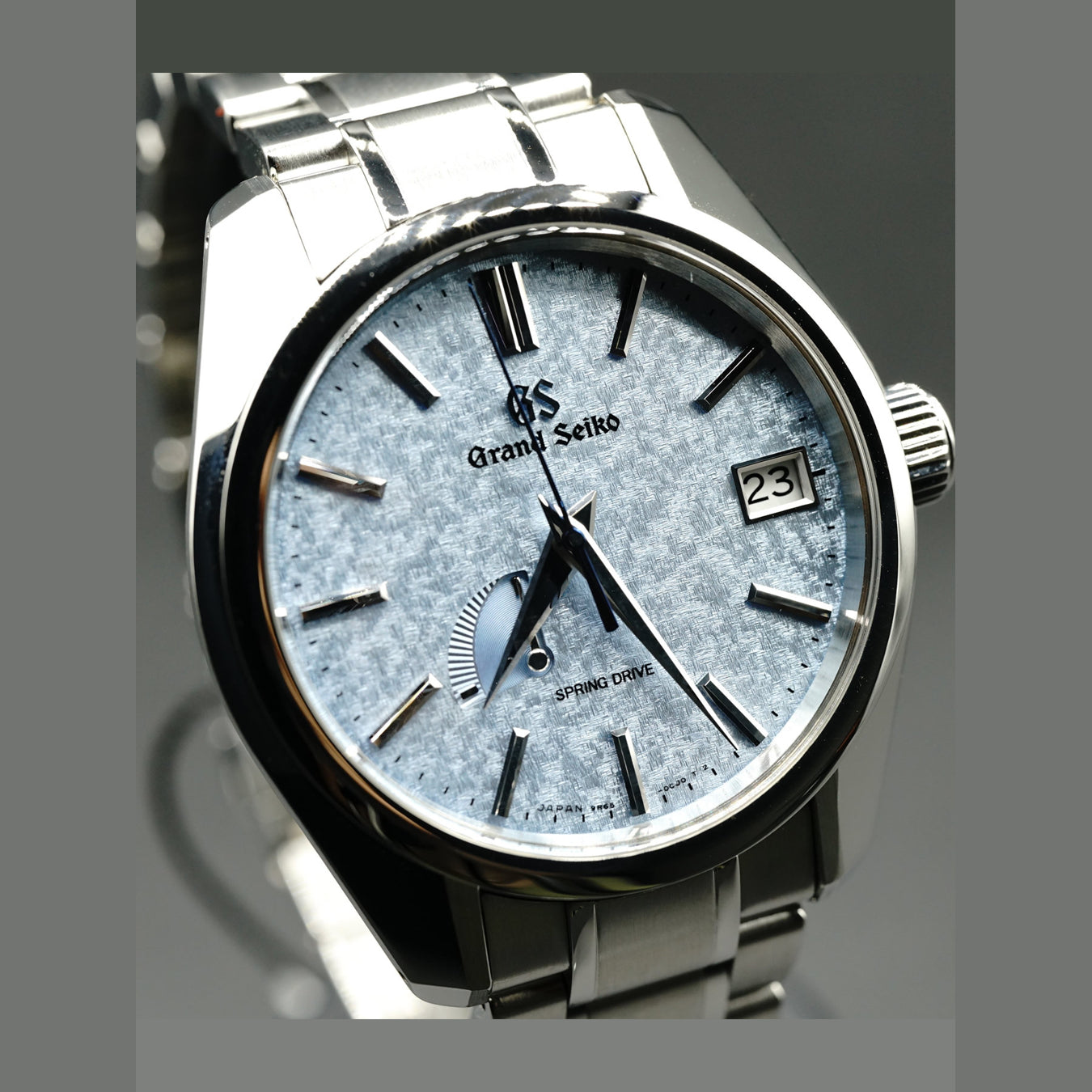 Grand Seiko Spring Drive Ice Blue Dial SBGA387