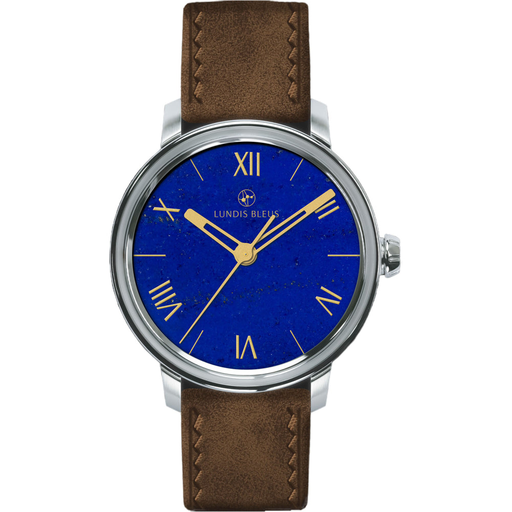 Lundis Bleus Contemporaines Lapis Lazuli Roman Numerals