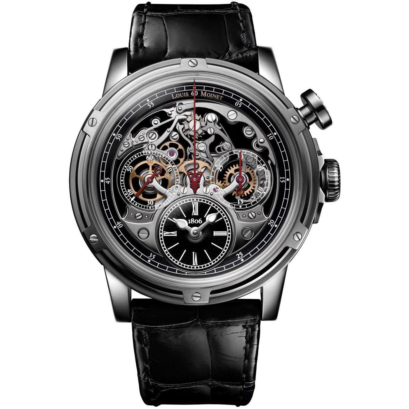 Louis Moinet Memoris Superlight Black Limited Edition LM-79.20.50