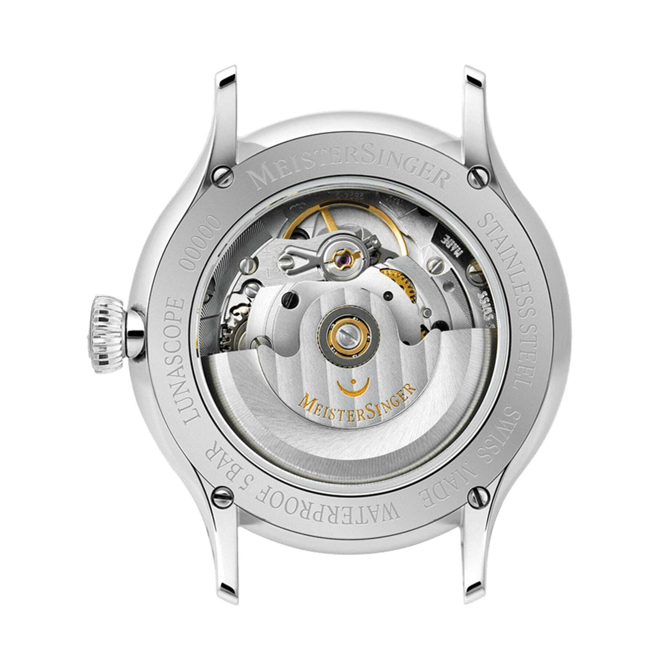 MeisterSinger Lunascope Sunburst Blue / Gold LS908G