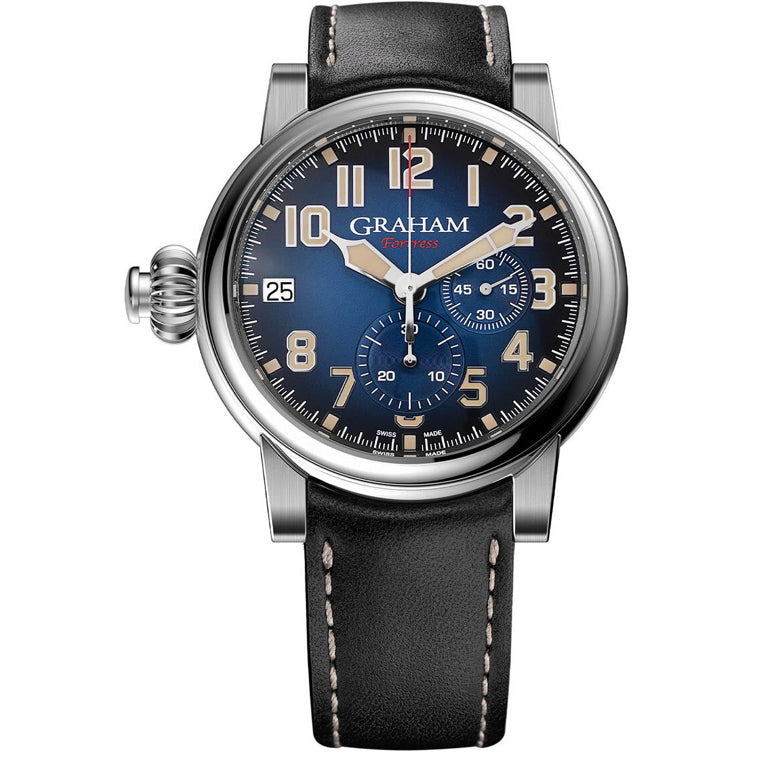 Graham Chronofighter Fortress Blue Dial Limited Edition