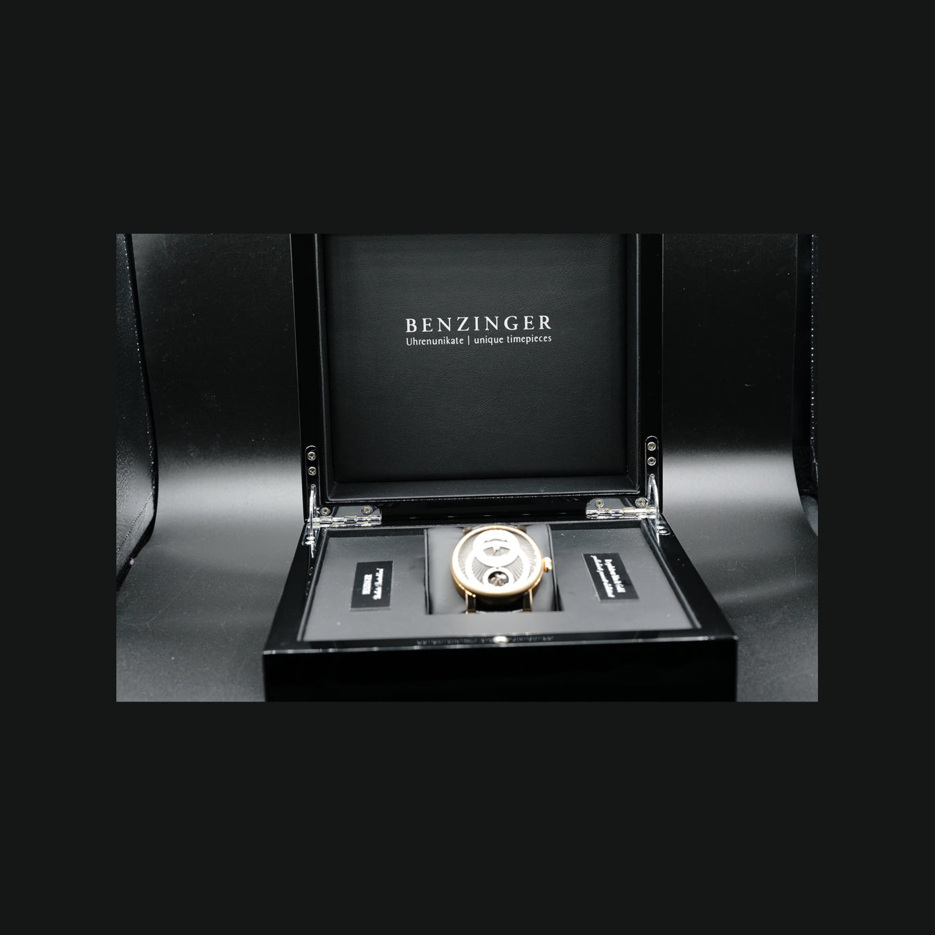 Jochen Benzinger Regulator Black Rose Gold Case