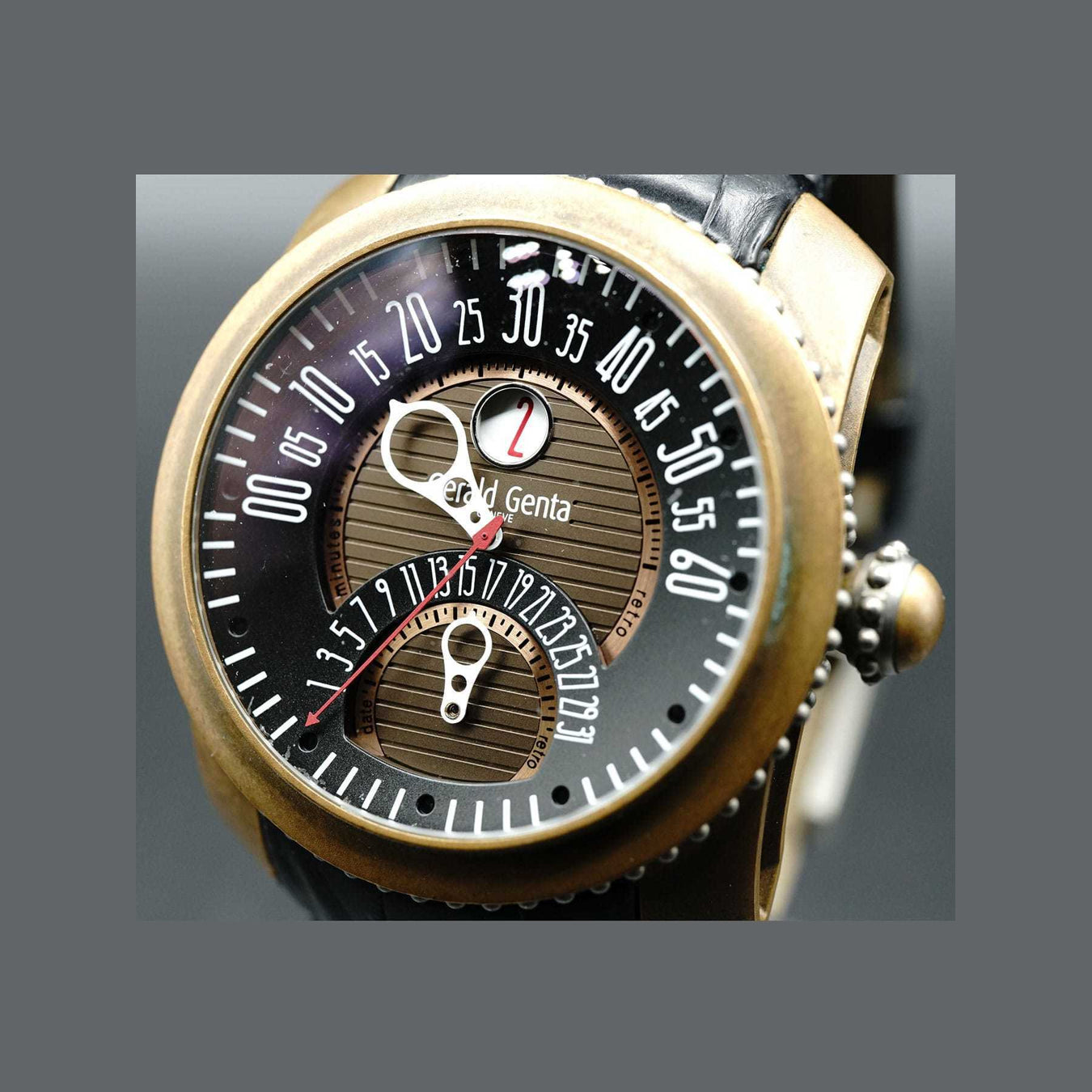 Gerald Genta Bronze GBS.Y.98